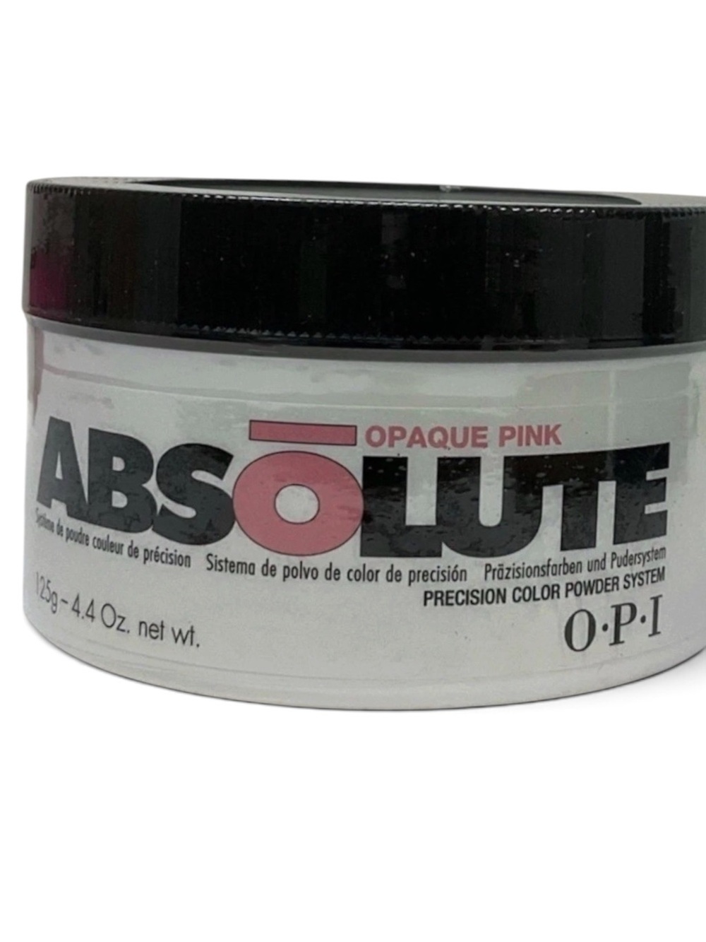 OPI Absolute Precision Color Powder
Opaque Pink • 4.4 oz / 125 g
New profession